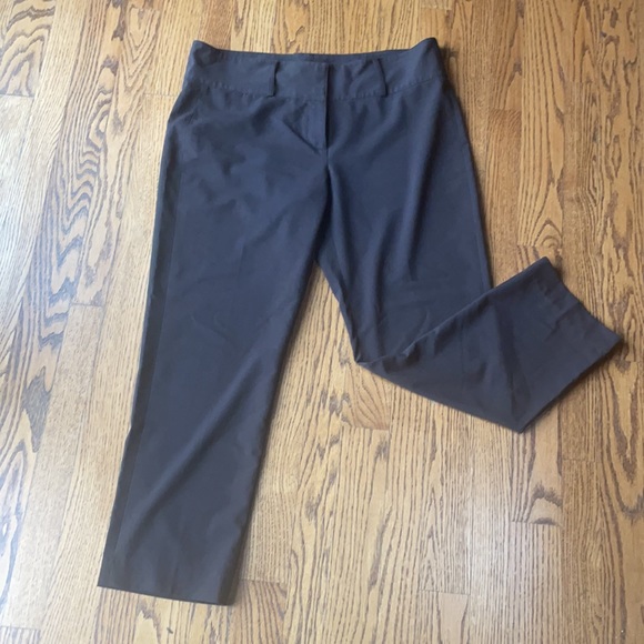 ISDA & Co. Brown Dress Ankle Pants Size 14 - Picture 2 of 10